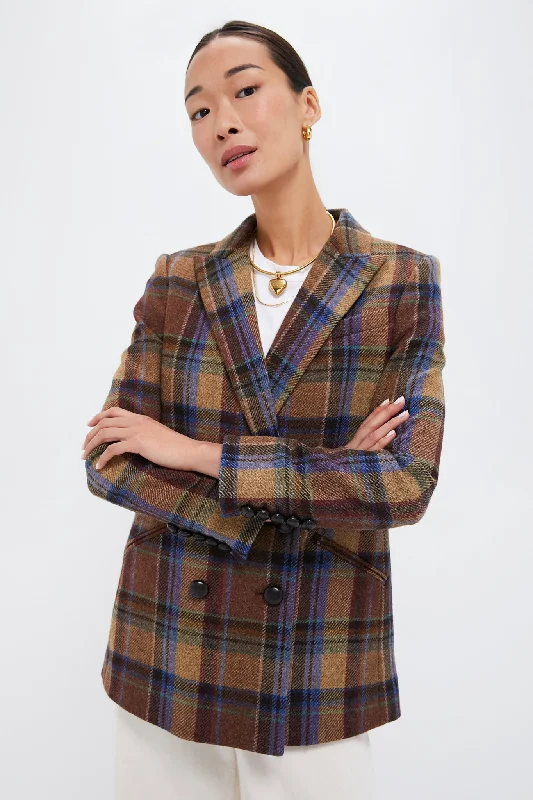 Weekend Special padded puffer coatRusset Multi Oria Dickey Jacket
