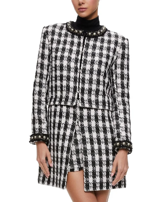 Get It Before It’s Gone tailored coatAlice + Olivia Deon Two-Fer Separating Box Jacket