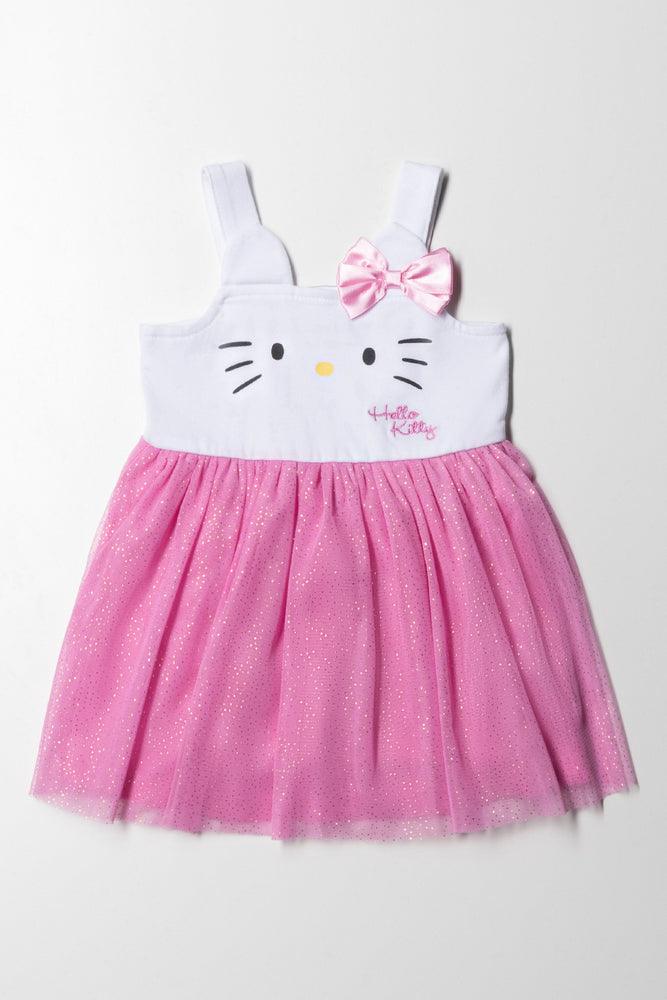 Extra Savings printed dressHello Kitty Party Dress Pink