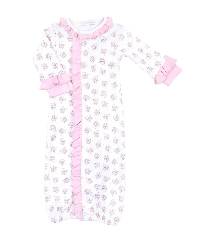 Lowest Price stylish party dressSummer Stroll Printed Ruffle Converter