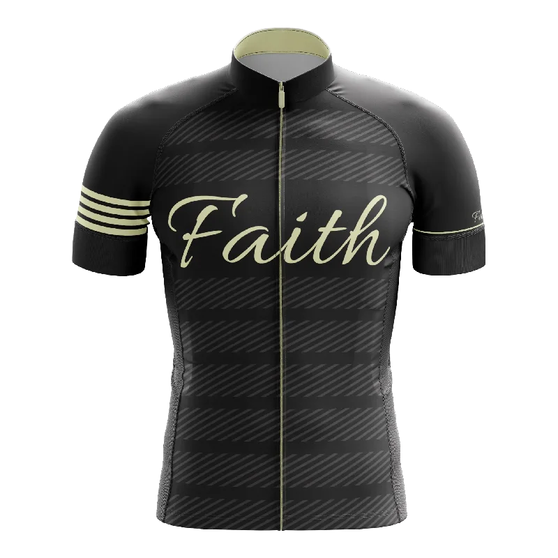 Take Advantage stylish performance hoodieFaith Black Short Sleeve Cycling Jersey