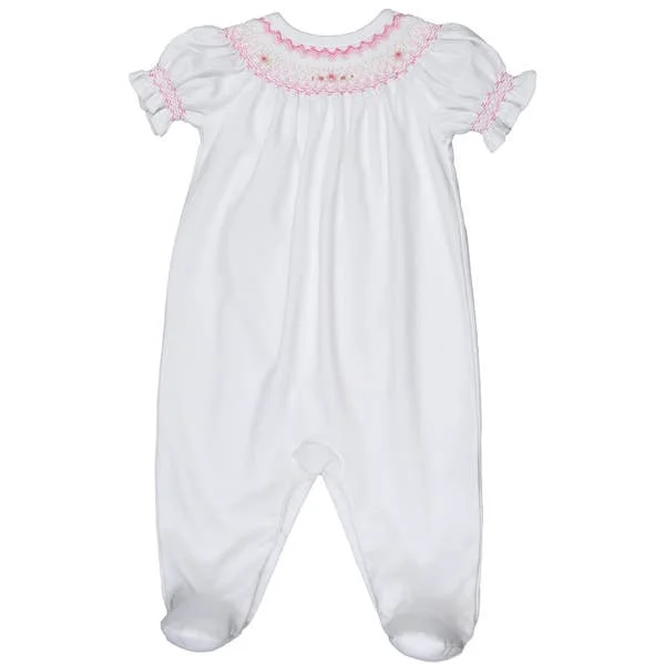 Shop and Save summer dressSmocked Pima Footie