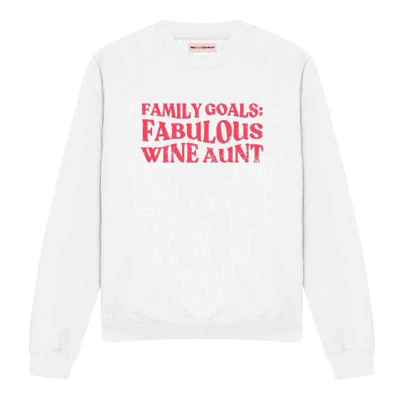 Incredible Offers comfy workout sweatshirtFamily Goals: Fabulous Wine Aunt Feminist Sweatshirt Incredible Offers comfy workout sweatshirtFamily Goals: Fabulous Wine Aunt Feminist Sweatshirt