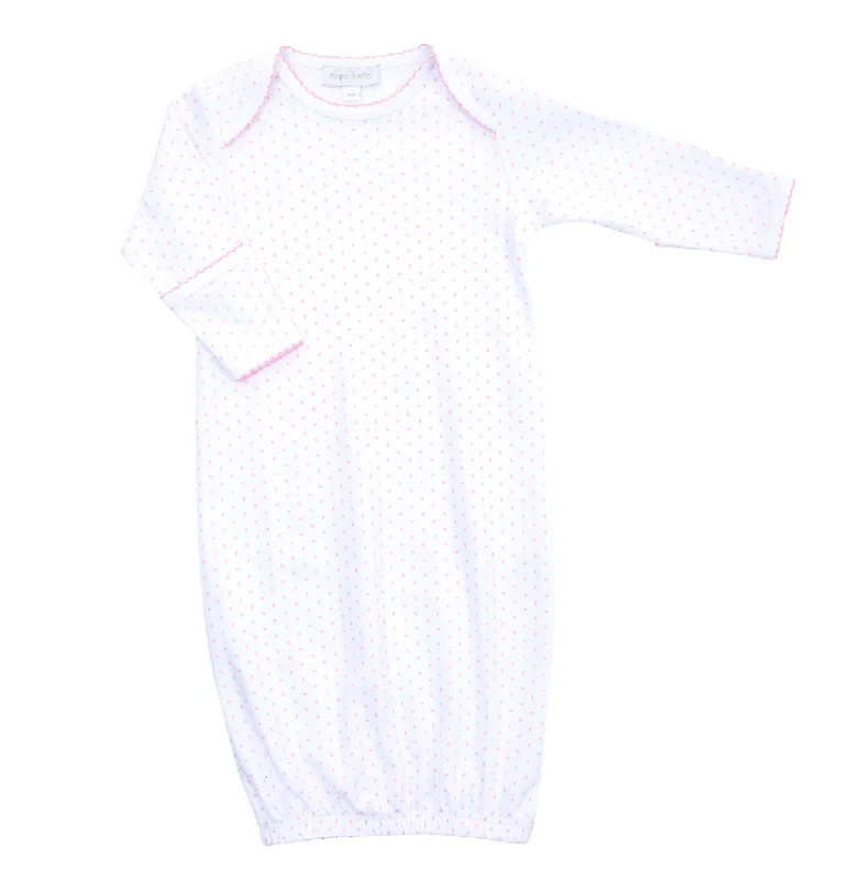 New Deals textured dressMini Dot Lap Gown