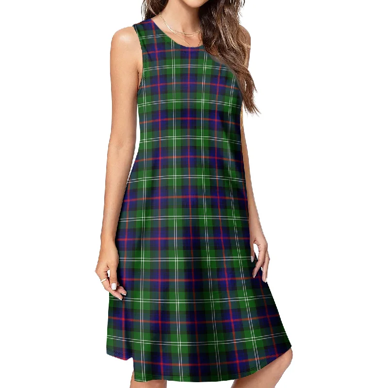 YEAR-End Sale Sutherland Tartan Womens Casual Dresses
