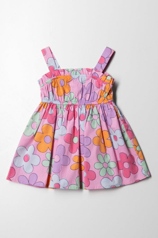 Price Drop off-the-shoulder dressFloral Babydoll Dress Multi