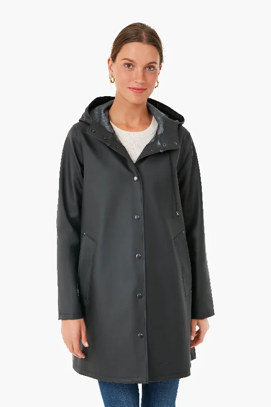 warm fleece jacketBlack Mosebacke Raincoat