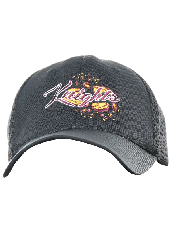 Shop and Save fashionable quilted coatBlack Knights Embroidered Cap - S
