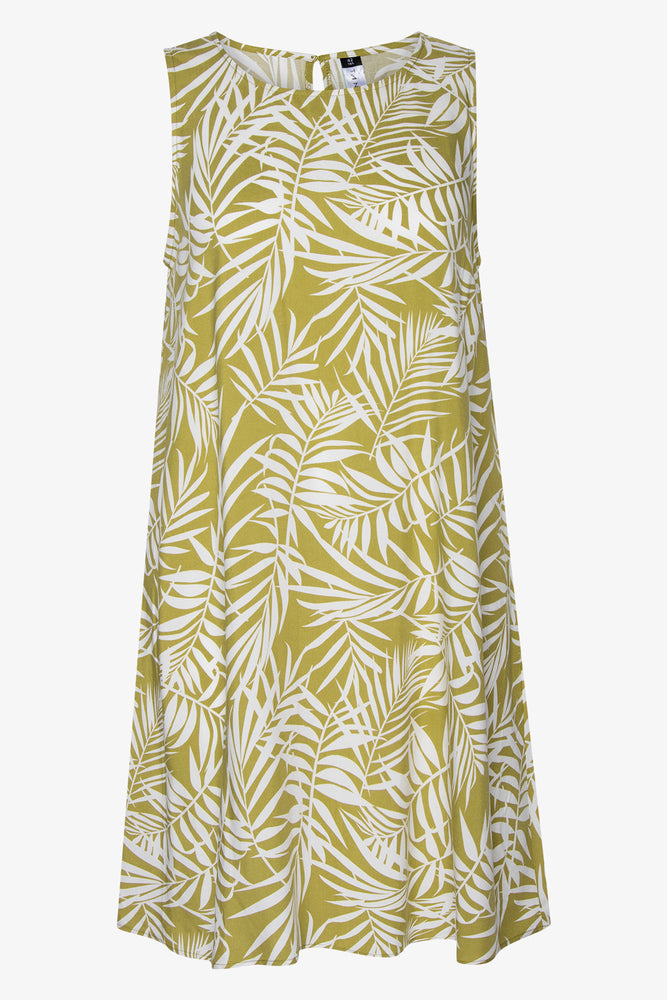 Crazy Deals comfy maxi dressSleeveless A-Line Dress Green