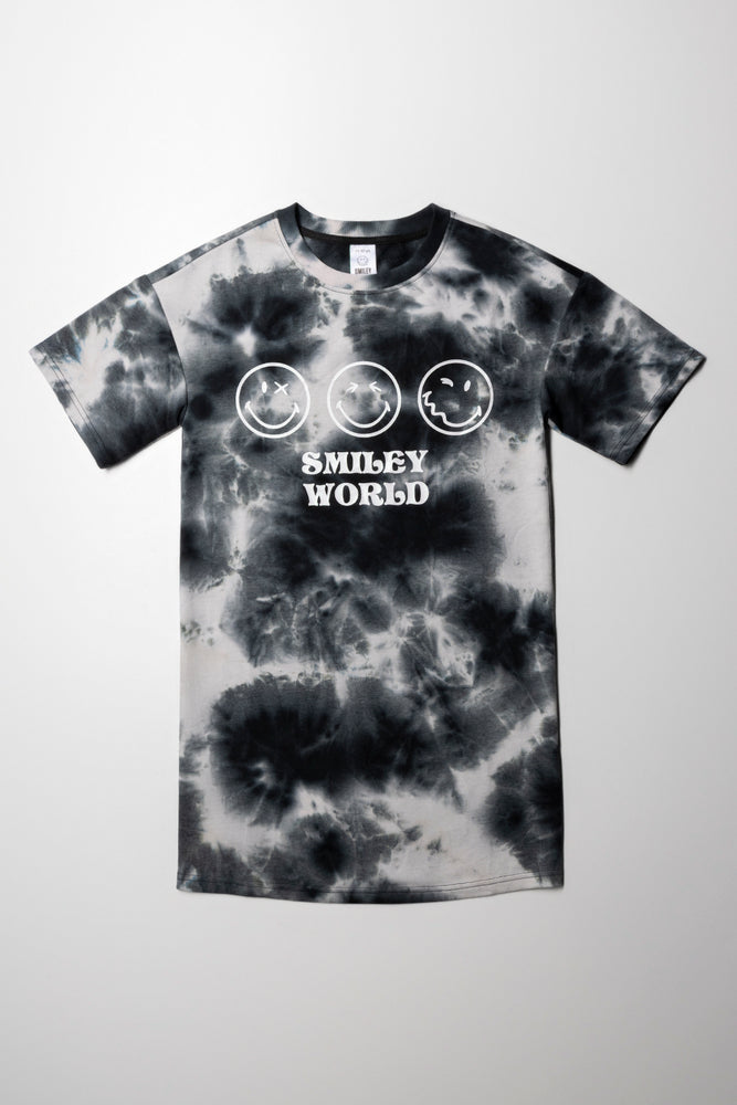 Hurry In stylish dressSmileyWorld T-Shirt Dress Black