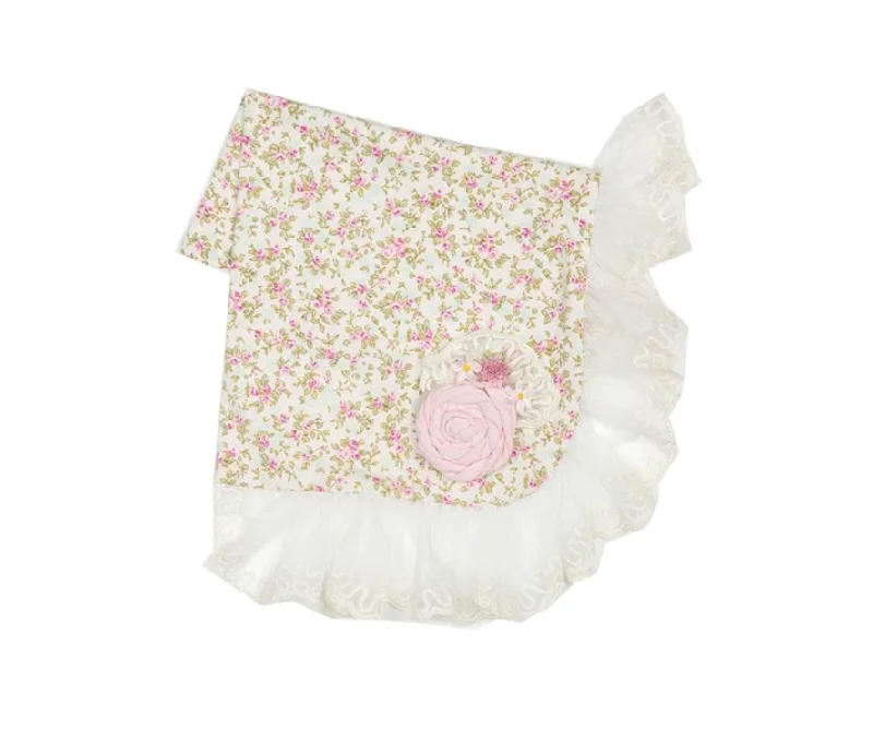 romantic dressHaute Baby Sweet Pea Blanket