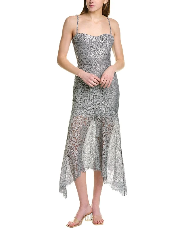 Don't Miss wrap dressKarina Grimaldi Issy Lace Midi Dress