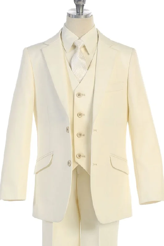 Mega Deal puff sleeve dressBoys Ivory Suit