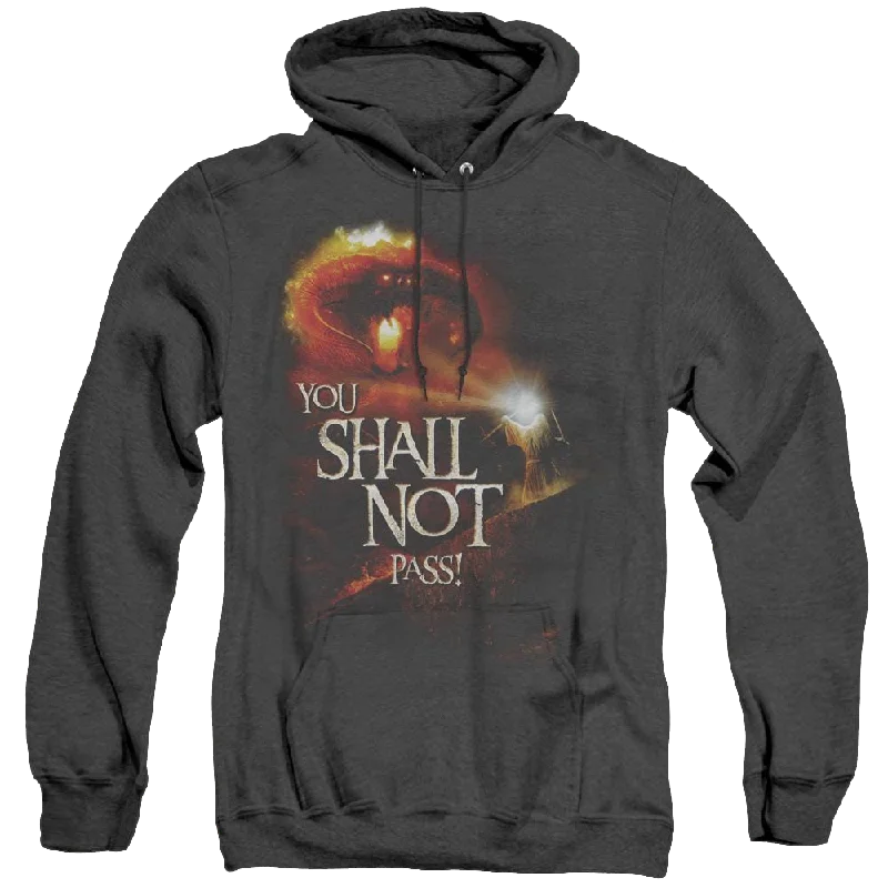 warm hoodieLord Of The Rings Trilogy, The You Shall Not Pass - Heather Pullover Hoodie