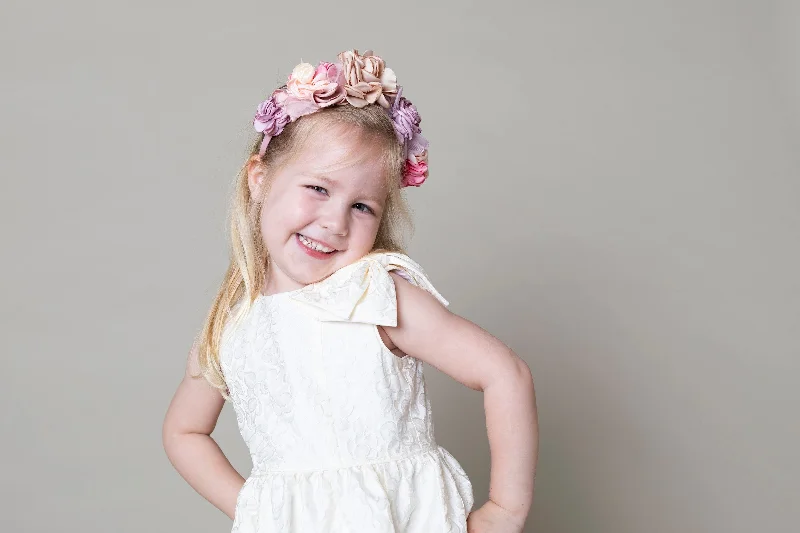 Exclusive Savings playful dressJacquard Bow Dress