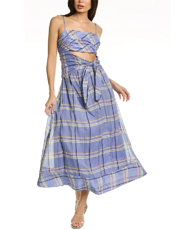 Warehouse Sale v-neck dressCinq à Sept Loise Midi Dress
