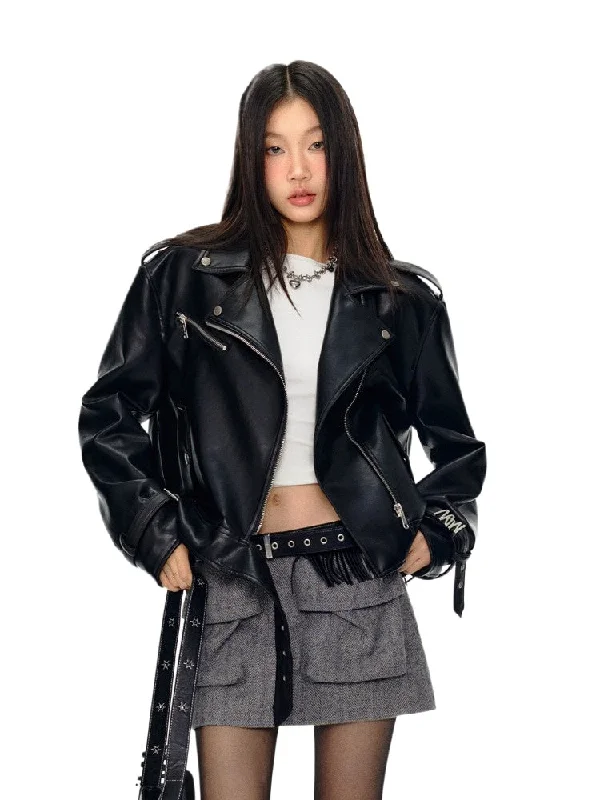 urban bomber jacketMidnight Moto Leather Jacket