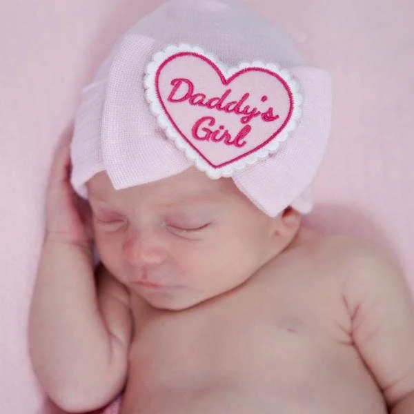 party-ready dressWHITE or Pink Daddy's Girl Hospital Hat