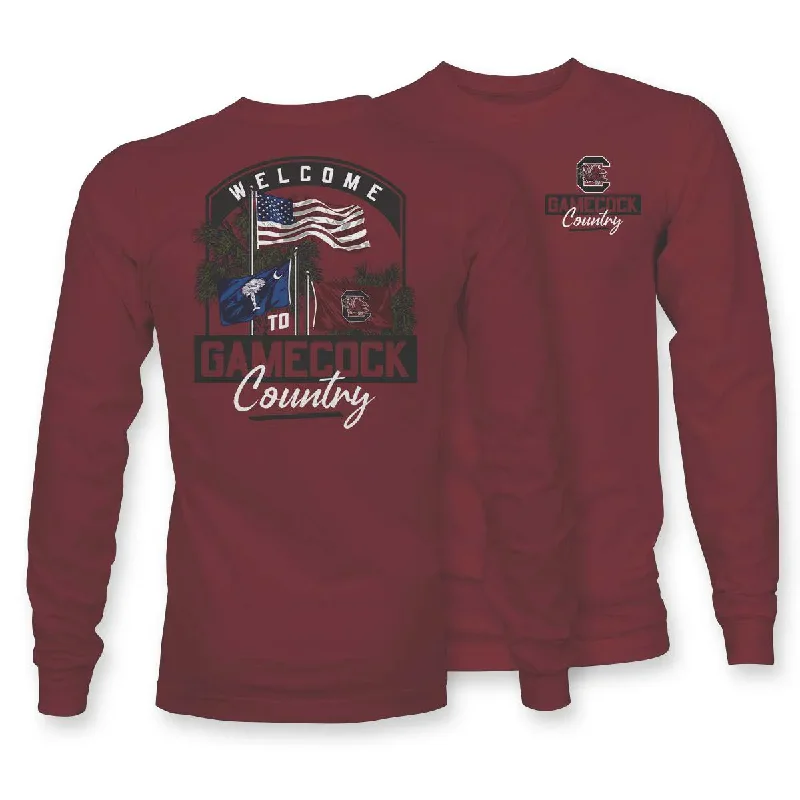 soft shell jacketSouth Carolina Gamecocks "Gamecock Country" Long Sleeve T-Shirt