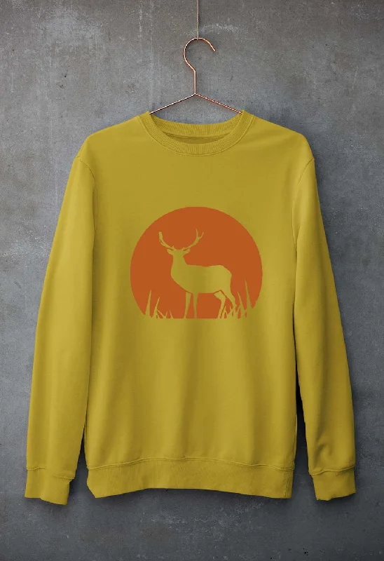 trendy fitness sweatshirtDeer Unisex Sweatshirt for Men/Women