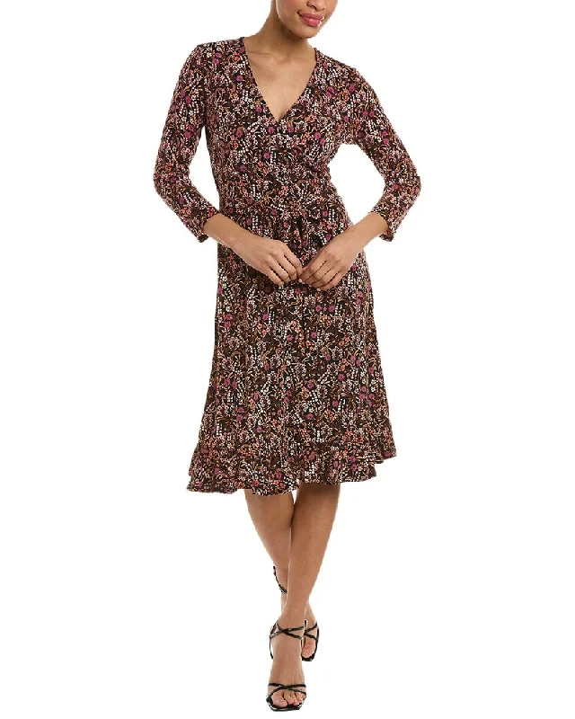 Stock Up and Save vintage dressLeota Floral Midi Dress