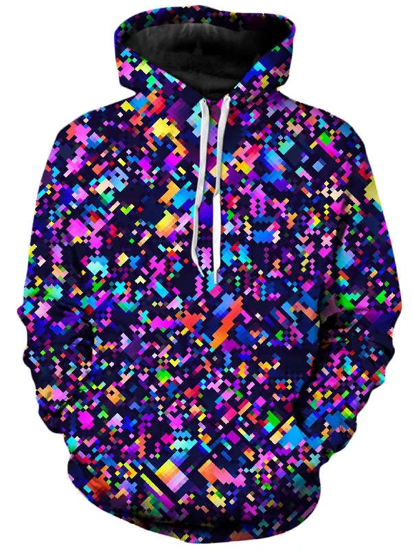Savings Galore luxe hoodie8-Bit Confetti Unisex Hoodie