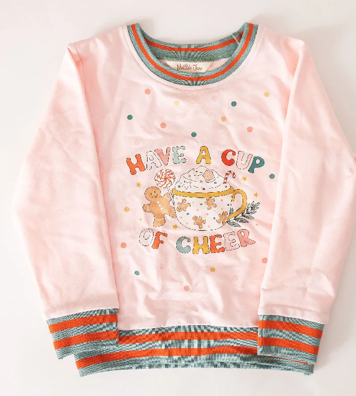 Hurry In boho-chic dressCup of Cheer Sweater