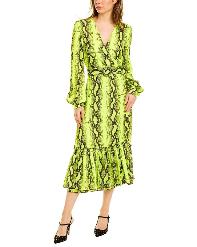 Lowest Price lace-up dressOff-White Snake Wrap Dress
