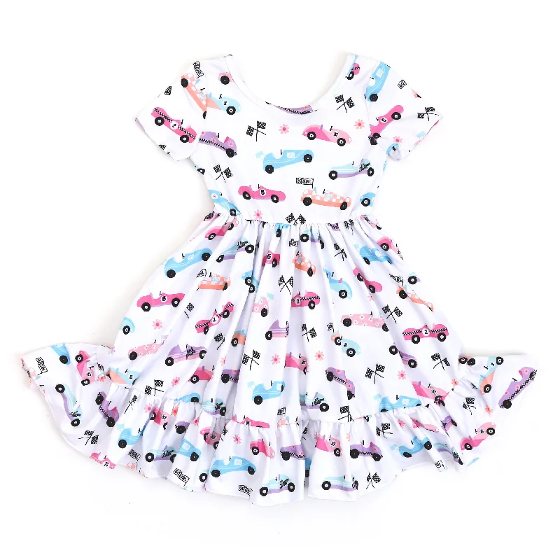 Act Now ashionable dressRace Car Charm Dress