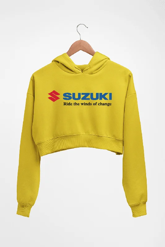 fleece hoodie for winterSuzuki Crop HOODIE FOR WOMEN