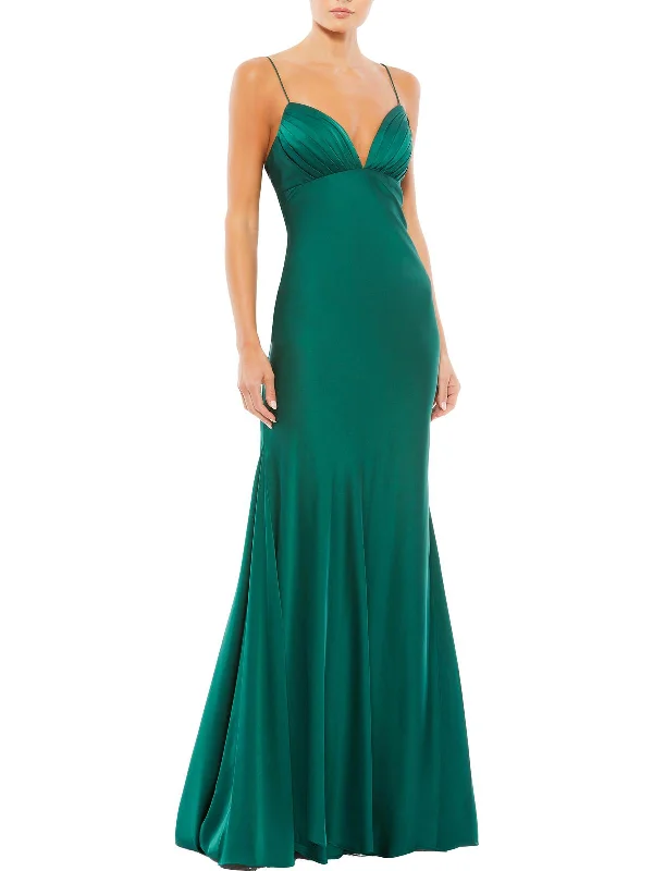 Sale Event velvet dressWomens Satin Long Slip Dress
