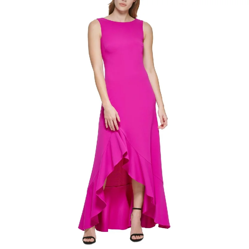 casual midi dressVince Camuto Womens Crepe Long Evening Dress