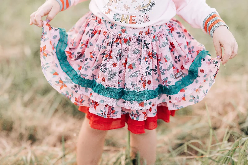 Today’s Deal formal dressPoinsettia Prance Skirt
