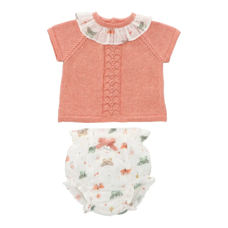 stylish dressMartin Aranda Butterfly Sweater & Bloomer Set