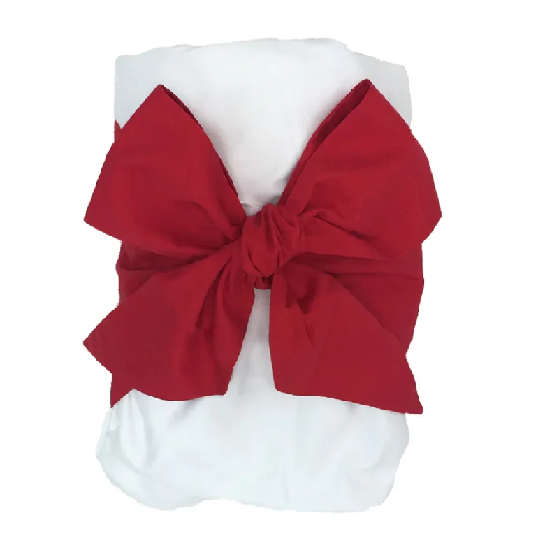 shift dressSwaddle Bow in Richmond Red