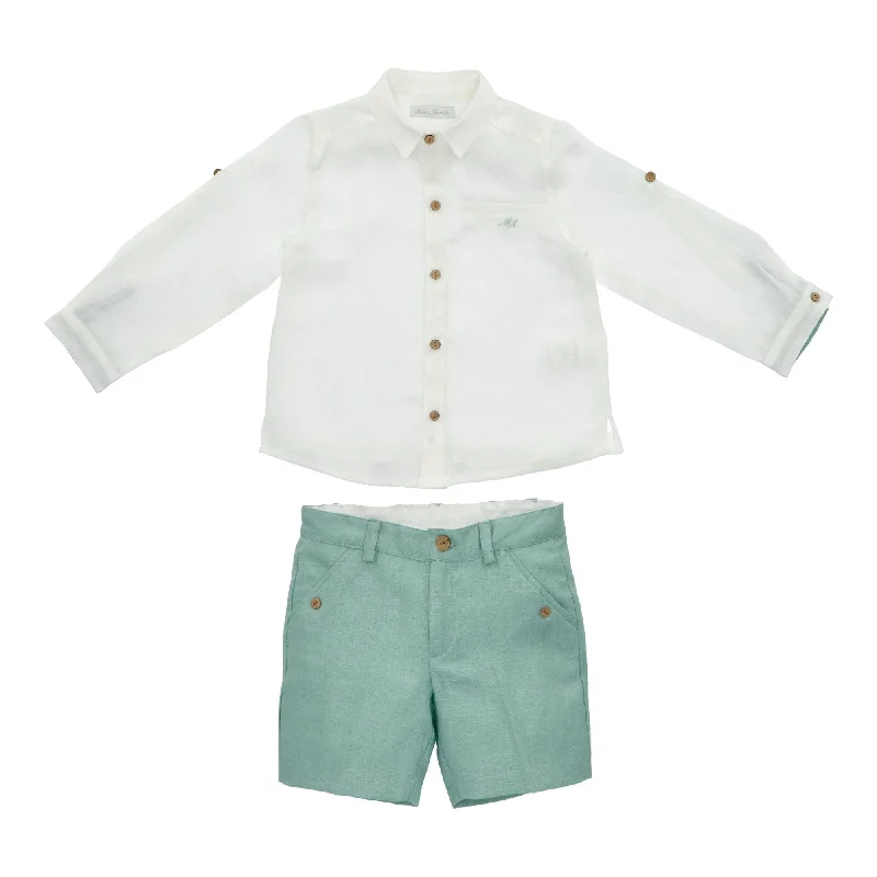 winter dressMartin Aranda Boy Pant & Shirt Set