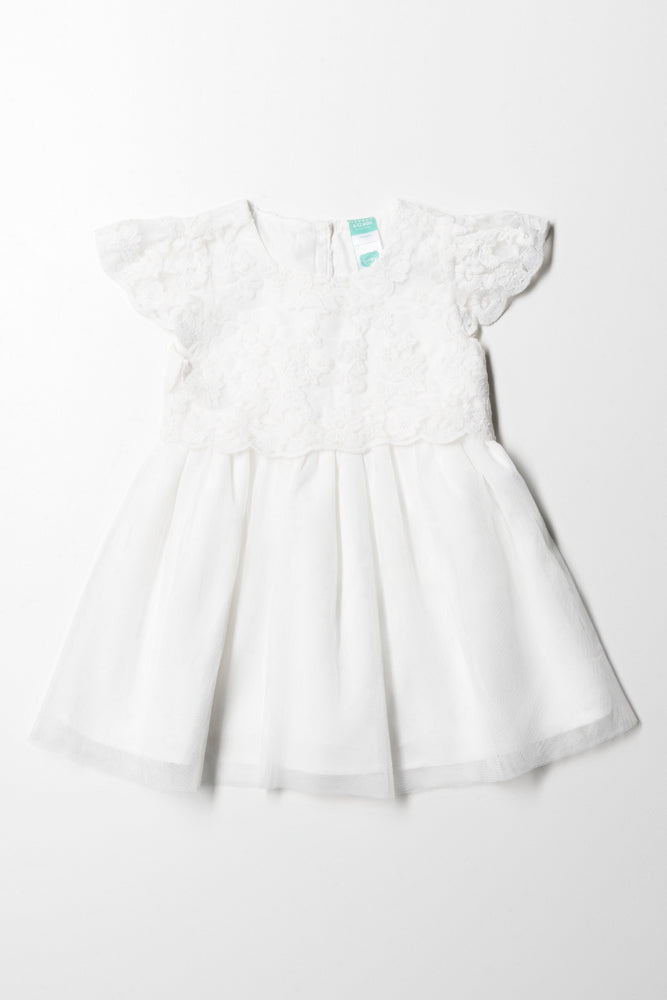Huge Discounts trendy wrap dressLace Tulle Dress White