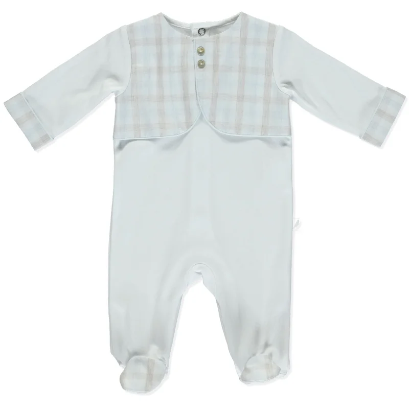 Doorbuster Deal casual midi dressPurete Plaid Footie
