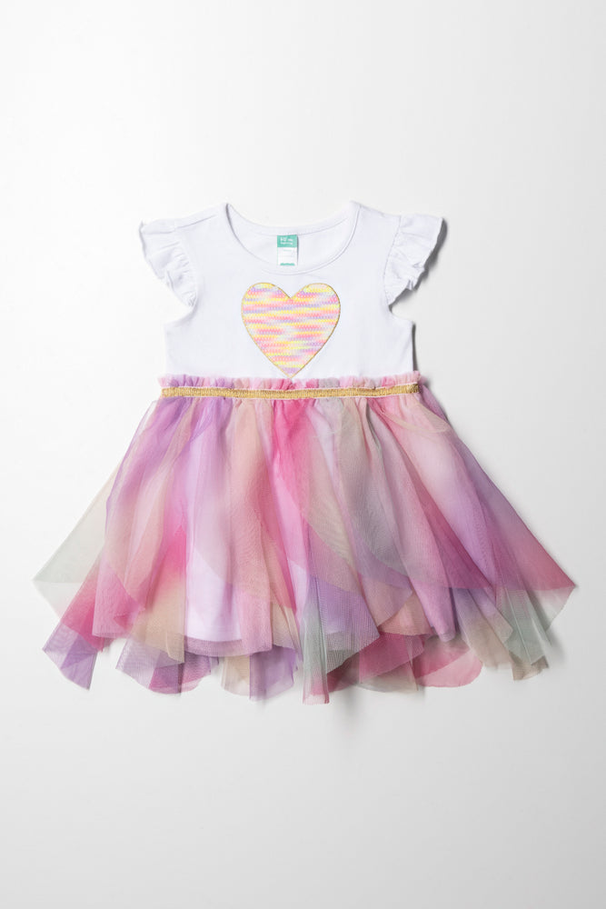 Act Fast party dressDress With Ruffles Multi