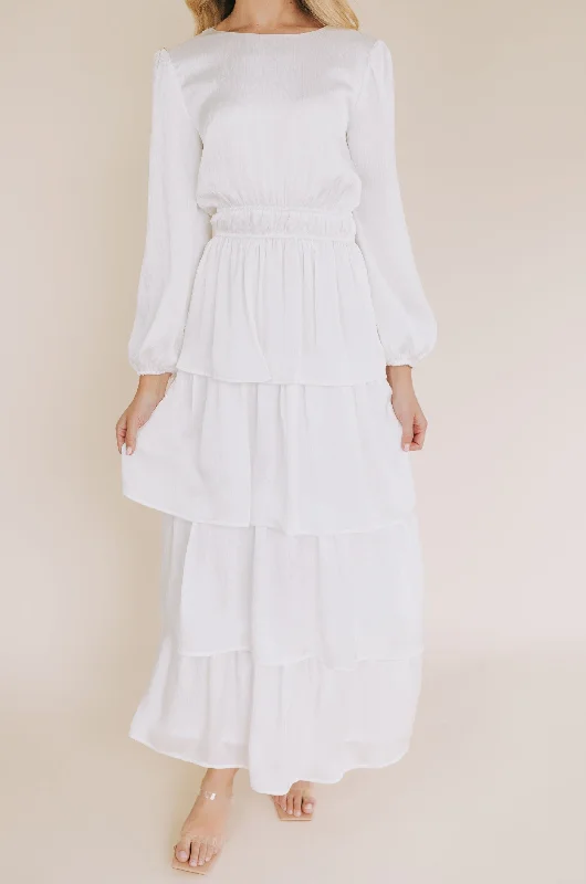 tiered dressThe White: Whitney