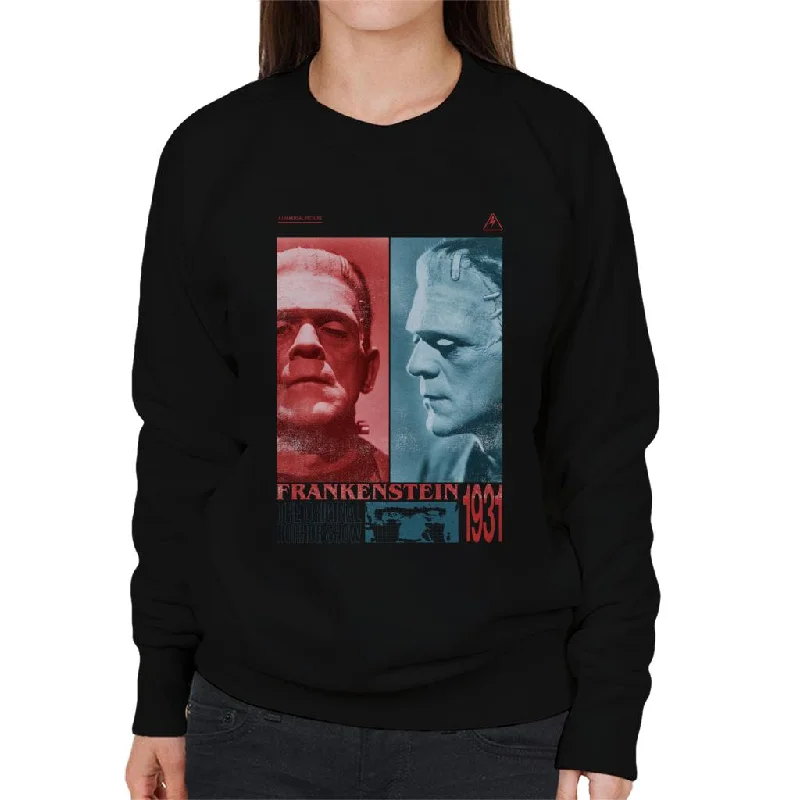 performance workout sweatshirtFrankenstein The Original Horror Show Women's Sweatshirt