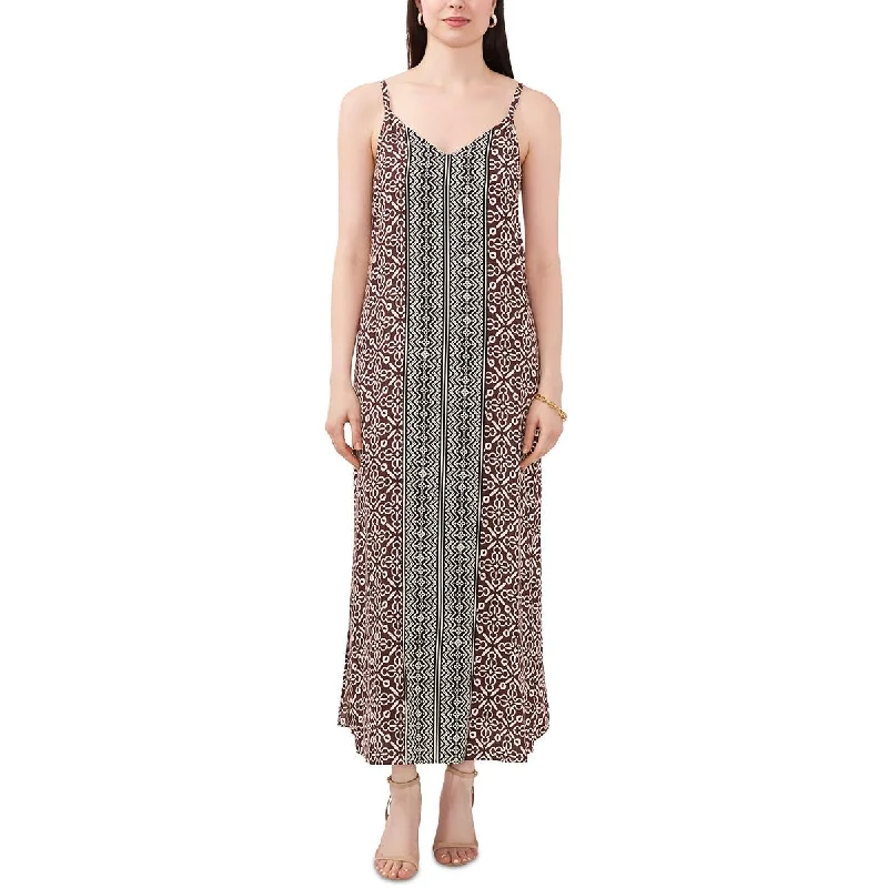 evening dressMSK Womens Printed Rayon Maxi Dress