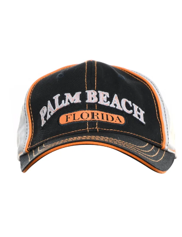 Exclusive Savings cozy coatPalm Beach Florida Printed Cap - XS