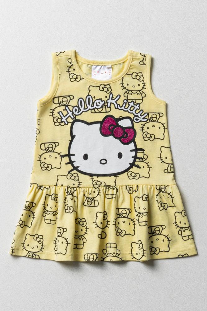 Exclusive Access v-neck dressHello Kitty Sleeveless Dress Yellow