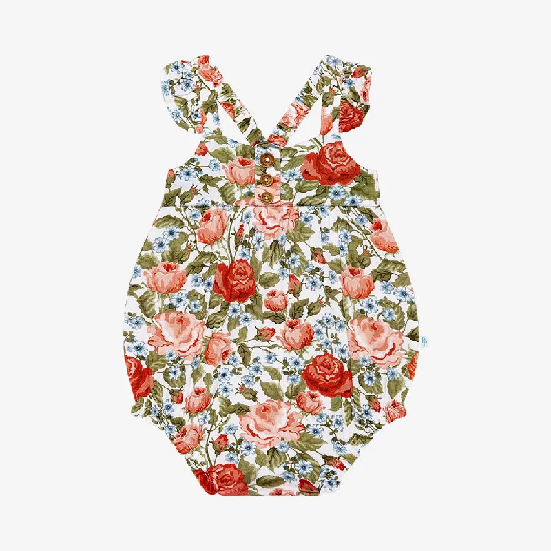 floral dressPosh Peanut Alma Capsleeve Bubble Romper