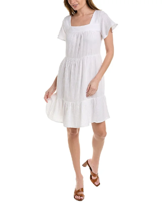 Special Discount floral wrap dressbeachlunchlounge Gauze Mini Dress