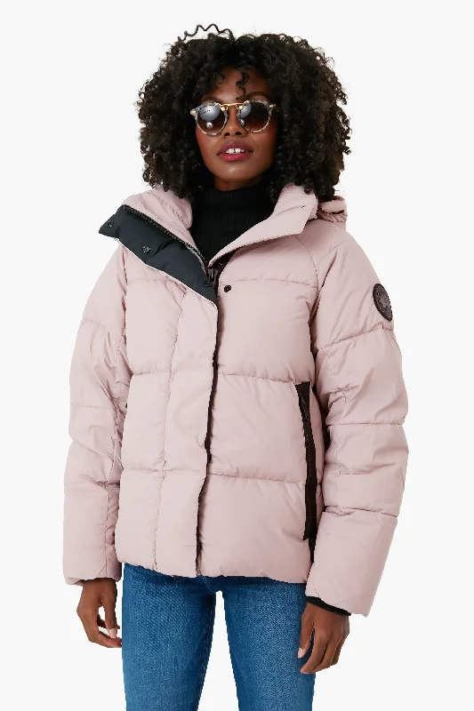 Closeout lightweight winter coatBlack Label Lucent Rose Junction Parka