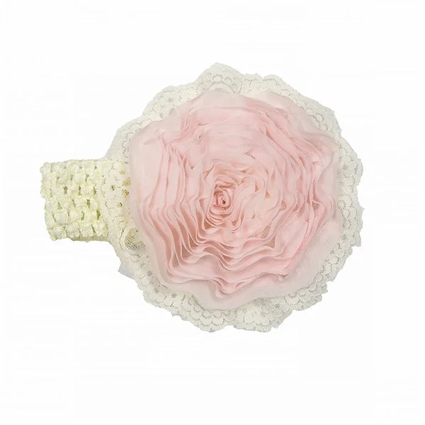Epic Deals lace-up dressHaute Baby Pink Lullaby Headband