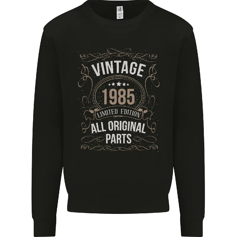 classic gym sweatshirt39th Birthday Limited Edition 1985 Mens Sweatshirt Jumper