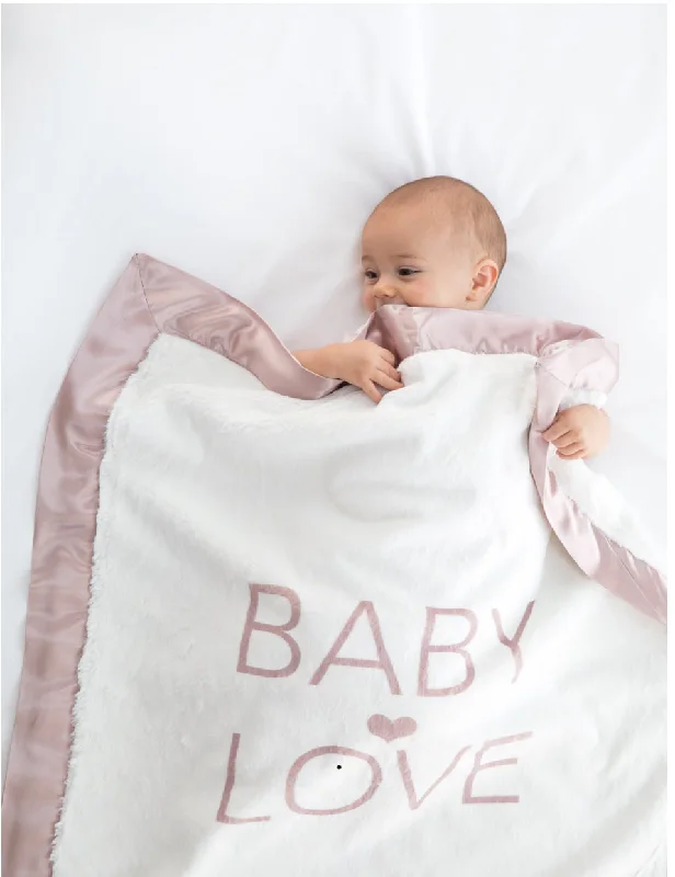 Deep Discounts denim dressLittle Giraffe BABY LOVE Blanket